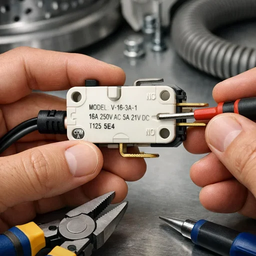 میکروسوئیچ لباسشویی چیست