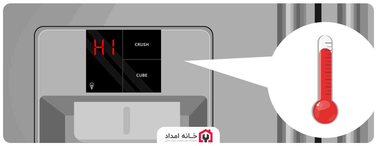 کد خطاهای یخچال فریزر سامسونگ