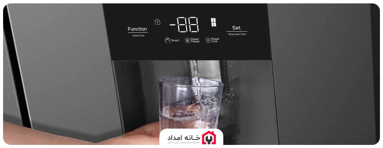 راهنمای تعمیر آبسردکن یخچال فریزر و ساید بای ساید