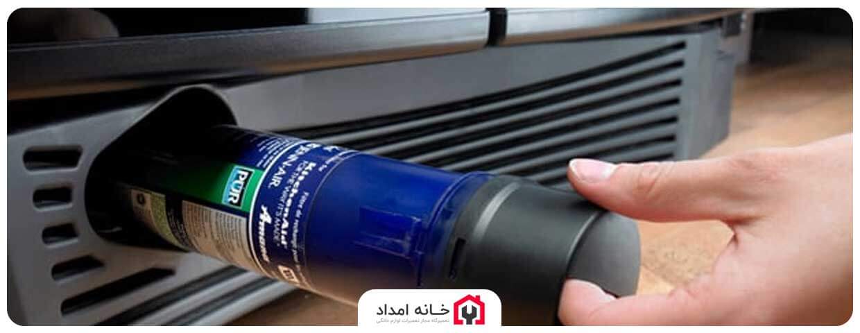 راهنمای تعمیر آبسردکن یخچال فریزر و ساید بای ساید