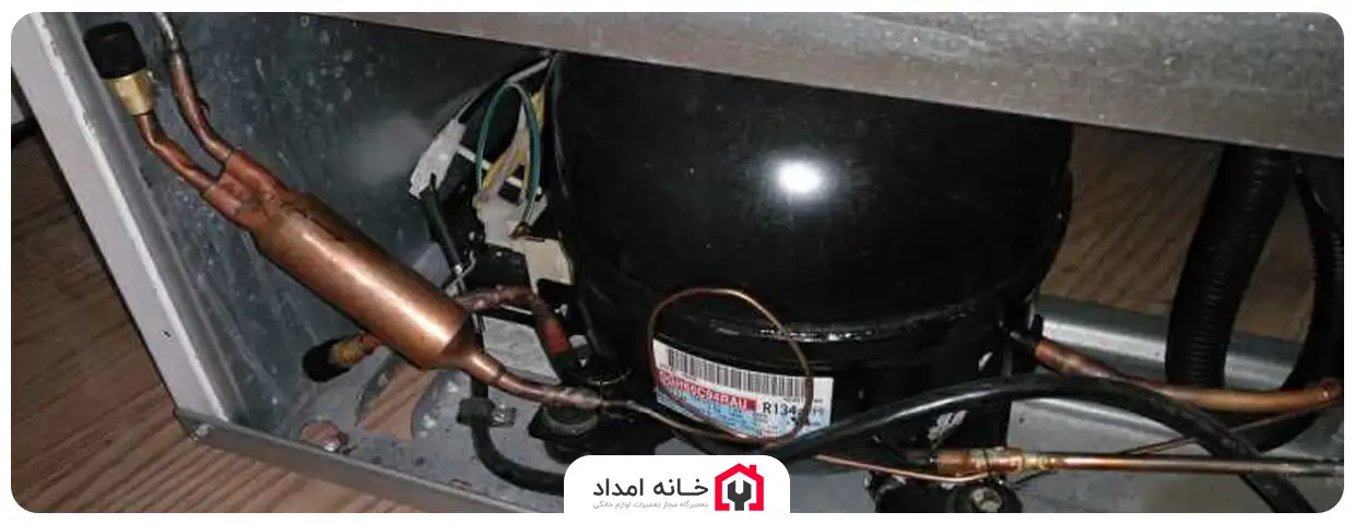 نشانه های تمام شدن گاز یخچال