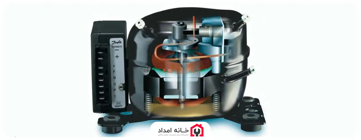 علت لگد زدن موتور یخچال