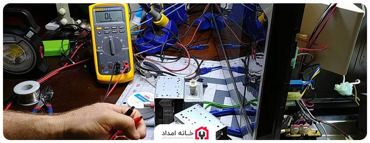 علت های خراب شدن گریل ماکروفر و روش های تعمیر