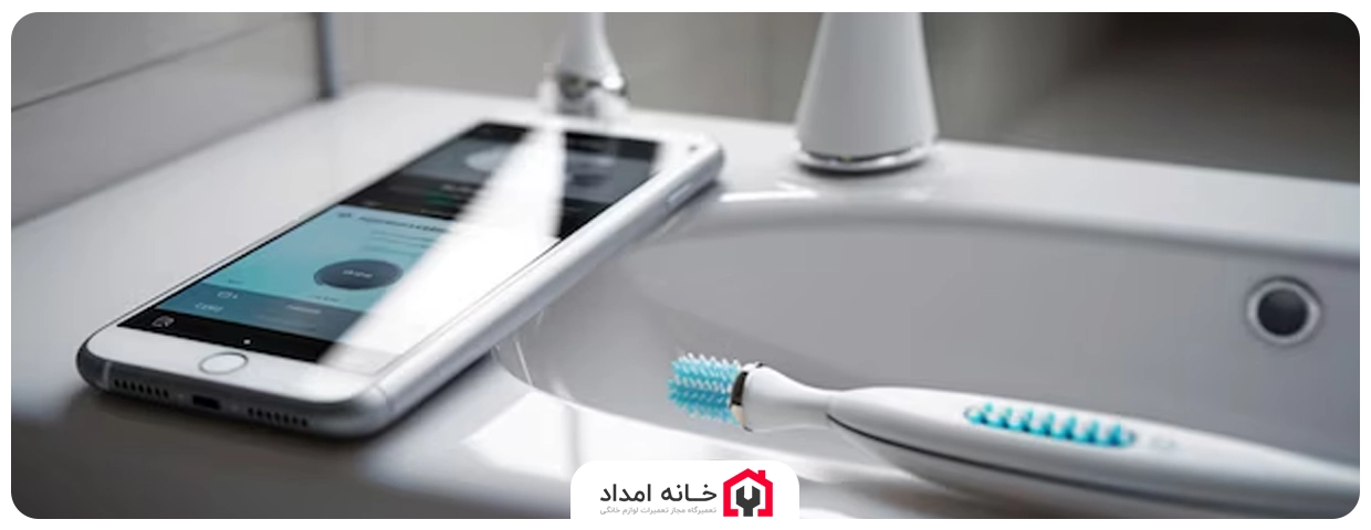 کار نکردن دکمه کنترل مسواک برقی