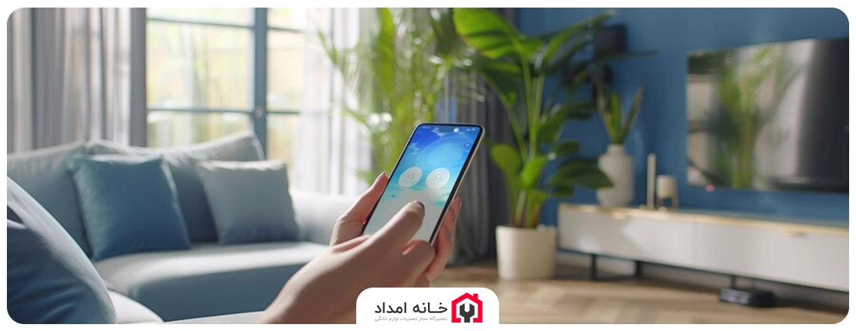 کنترل کولر گازی با موبایل