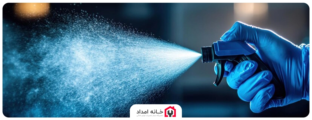 نحوه استفاده از مواد ضدعفونی کننده
