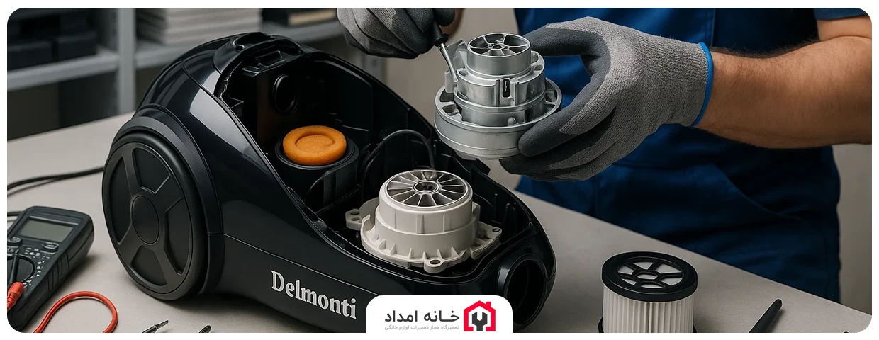 تعمیرات جارو برقی دلمونتی