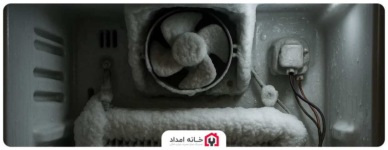 علت خرابی سیستم دیفراست یخچال