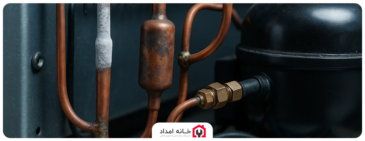 مسائل مرتبط با گاز یخچال | علت زود اتومات کردن یخچال