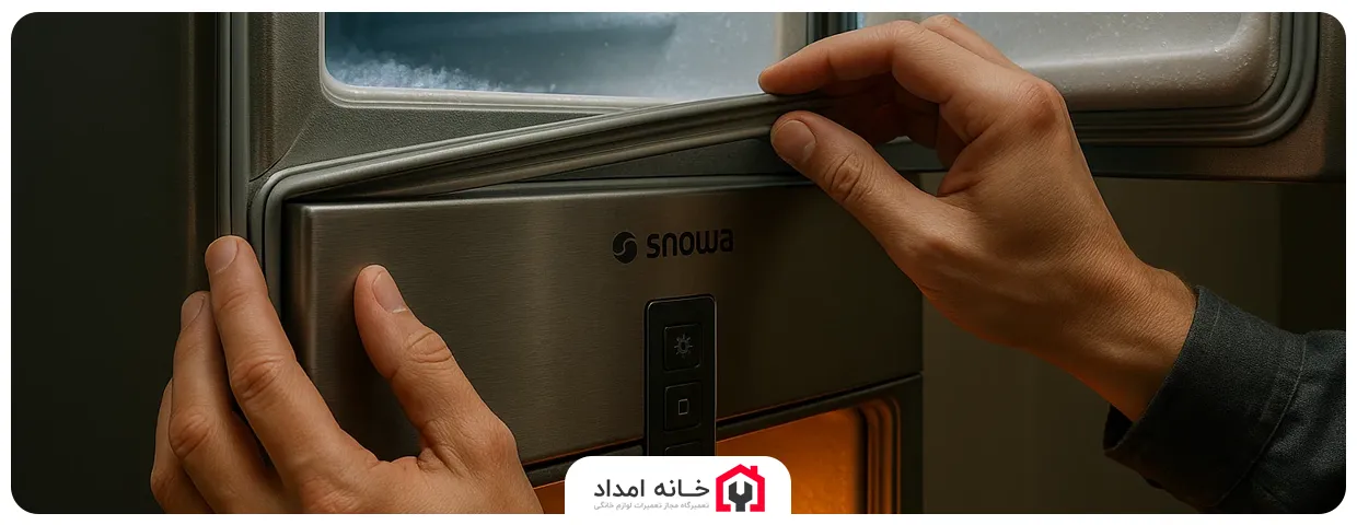 مشکل در لاستیک دور درب