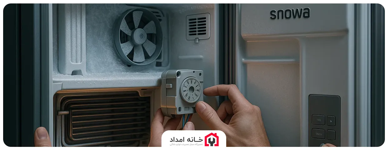 بررسی تایمر دیفراست