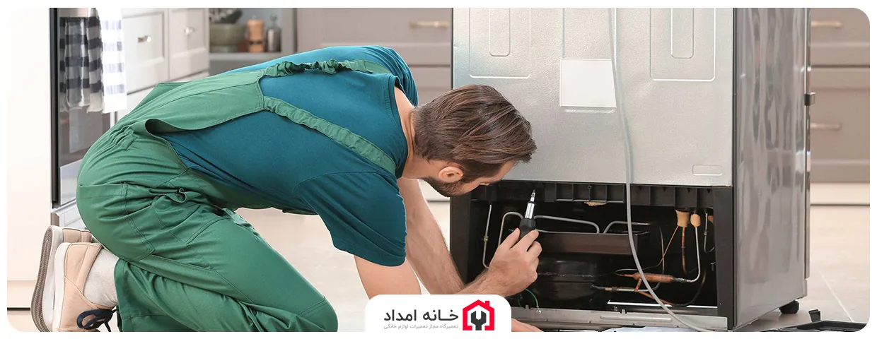تعمیر انواع نمایشگر های یخچال فریجیدر