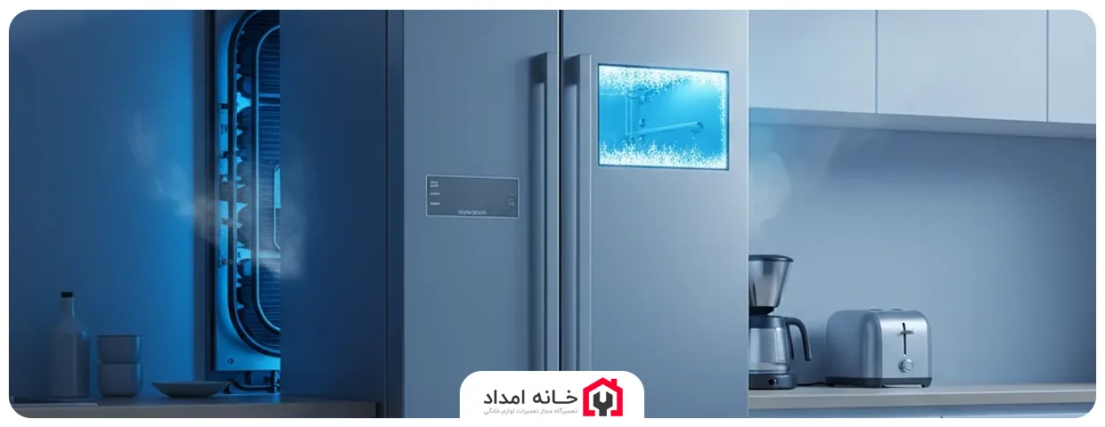 علت اتومات نکردن یخچال امرسان