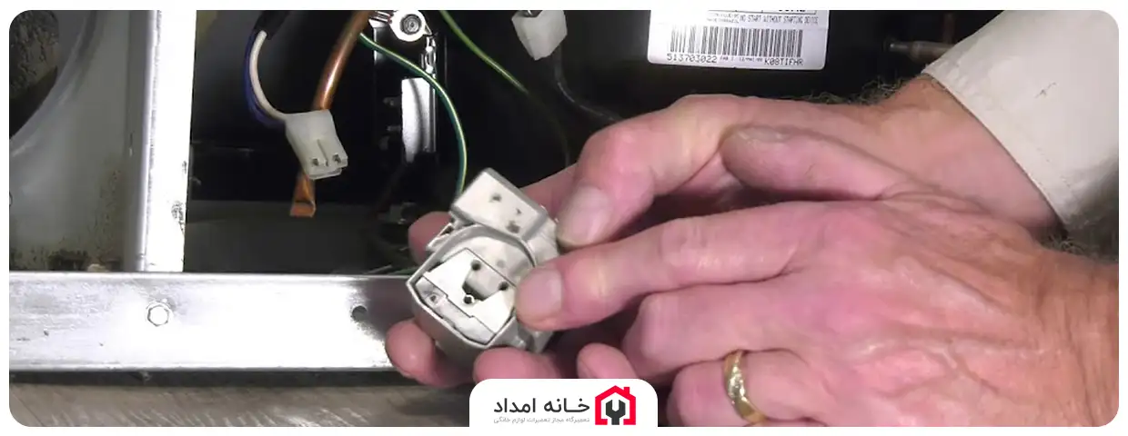 رله استارت یخچال کجاست