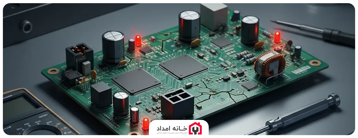خرابی برد کنترل