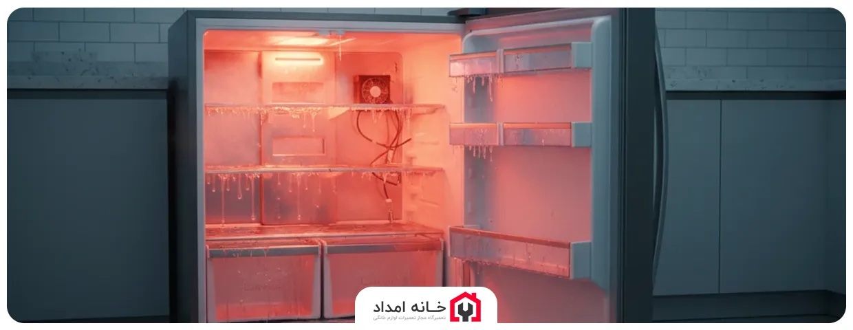 توقف ناگهانی فن اواپراتور بهدلیل یخزدگی