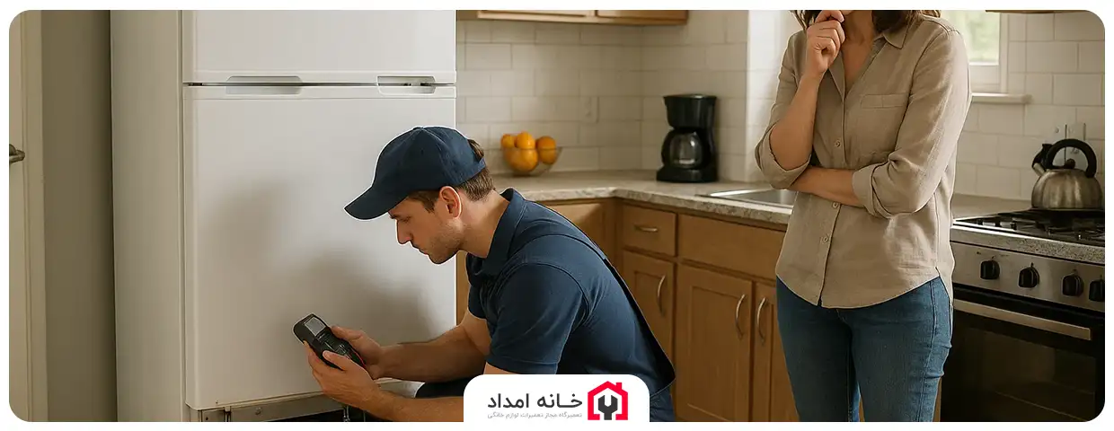 مراحل ارائه خدمات تعمیرات در نمایندگی یخچال دوو در غرب تهران