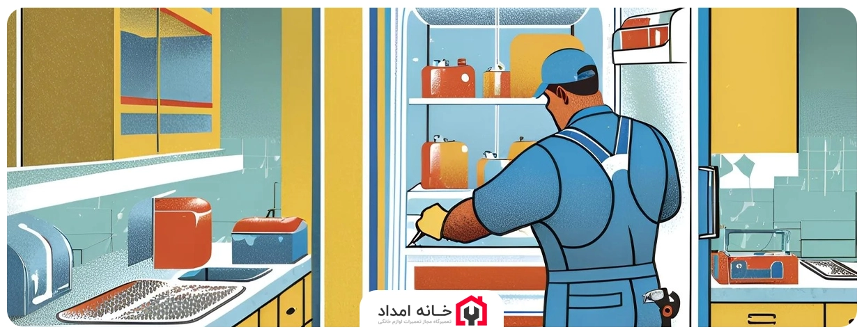 سرویس دوره‌ای یخچال فریجیدر