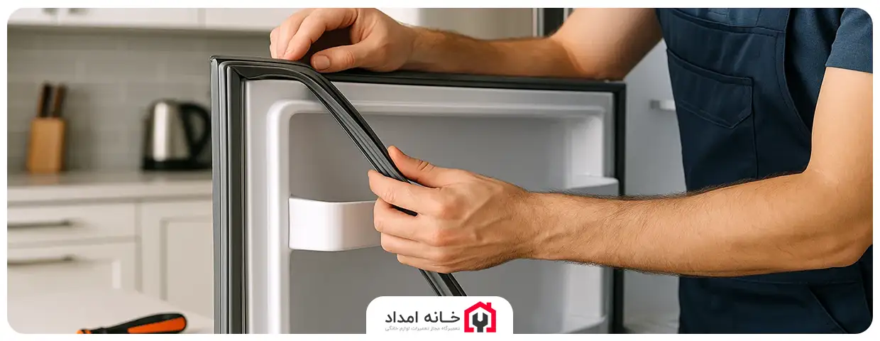 تعویض لاستیک درب یخچال